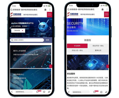 恭贺安恒信息官网新形象正式上线 开启网络技术服务新篇章